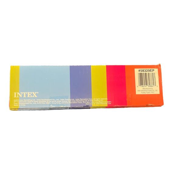 Intex Explorer 100 Raft 1 Person Lake Inflatable Row Boat Float Pool Beach -NEW! - Picture 4 of 5